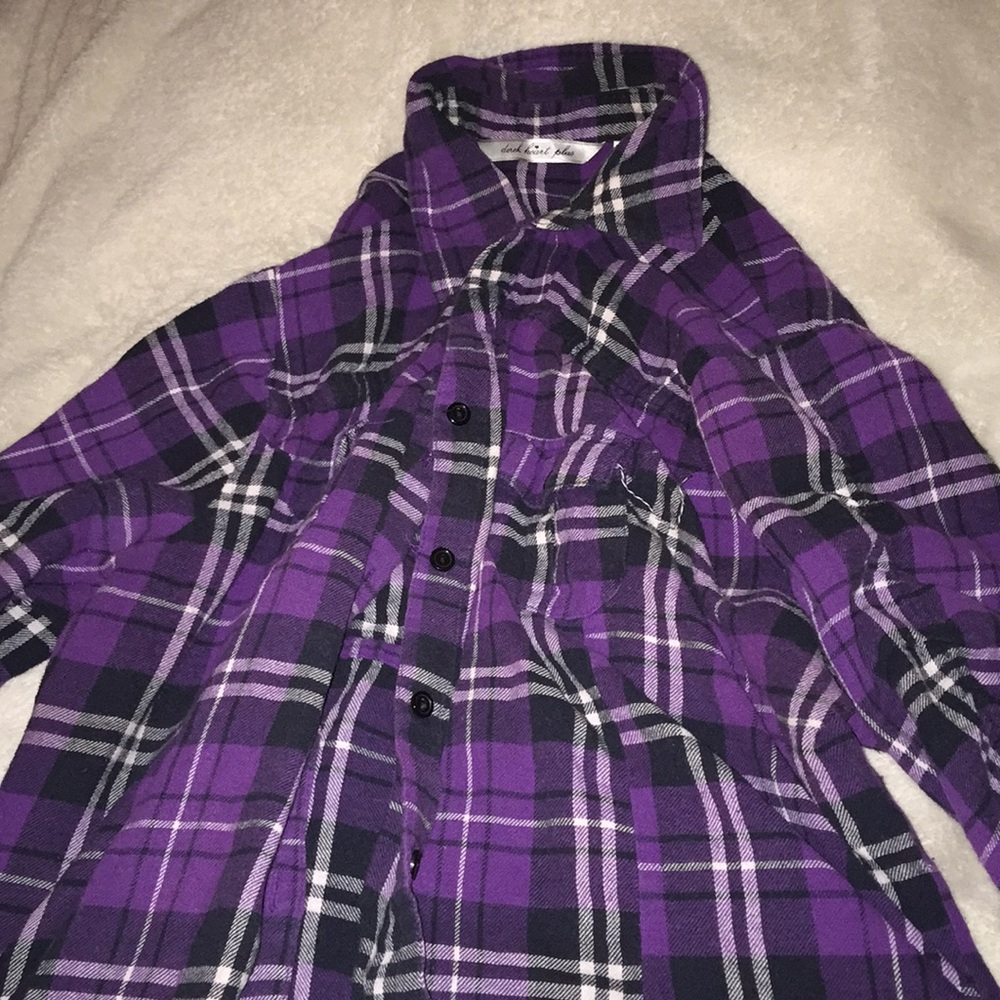 purple flannel